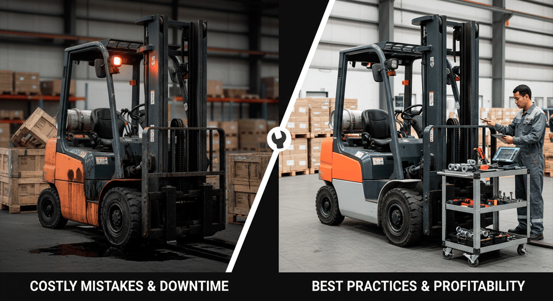 The 7 Costliest Mistakes in Forklift Maintenance (and How to Avoid Them)